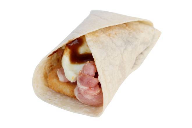 Wrap Bacon & Egg Breakfast