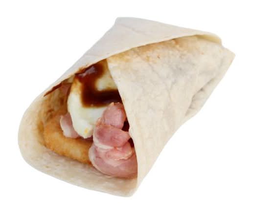 Wrap Bacon & Egg Breakfast