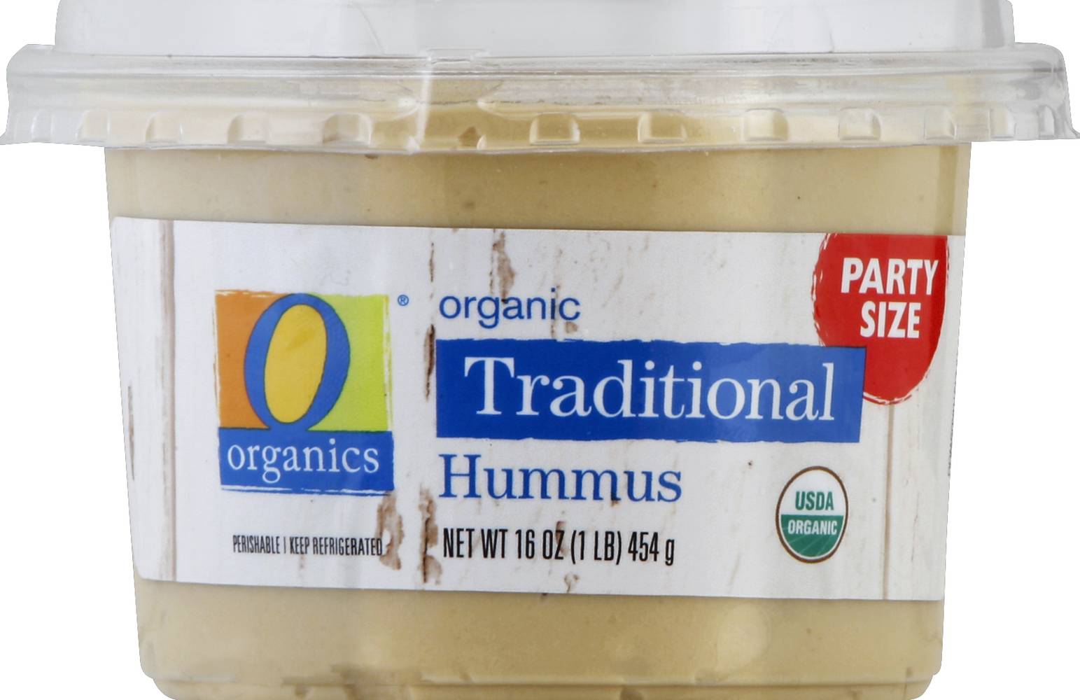 O Organics Party Size Organic Traditional Hummus (1 lbs)