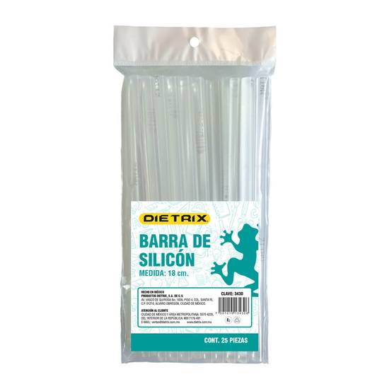 Dietrix barras de silicón (bolsa 25 piezas)
