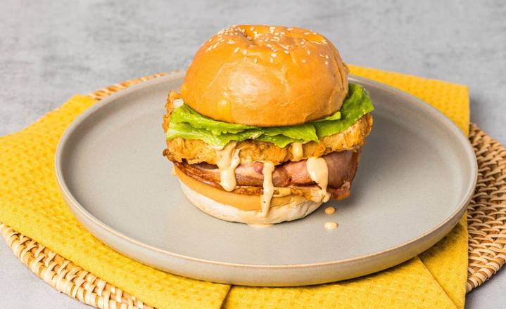 Chicken & Bacon Burger