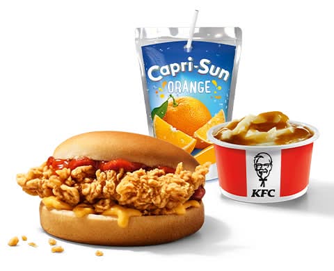 Kids Menü - Crispy Burger