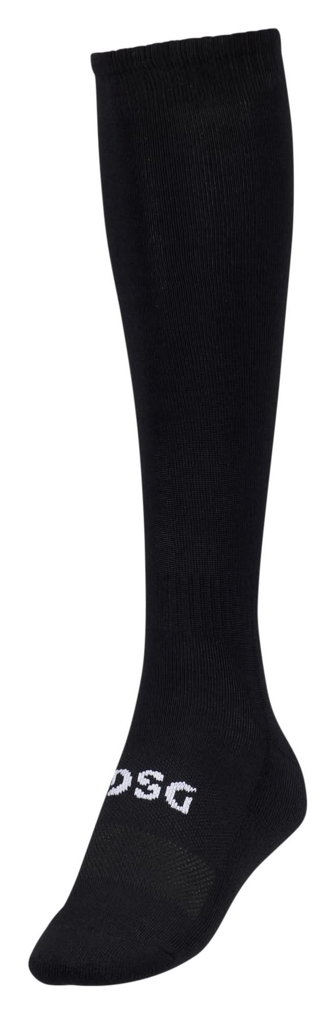 DSG Premium All Sport Socks (Pure Black, L)