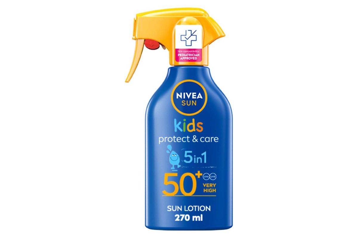 NIVEA SUN Kids Protect & Care Sun Cream Trigger Spray SPF50+ 270ml