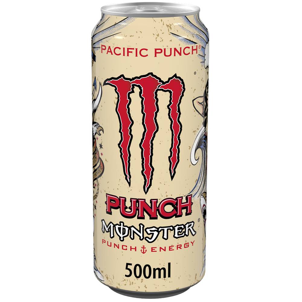Monster Energy - Boisson énergisante (500 ml) (pacific punch)