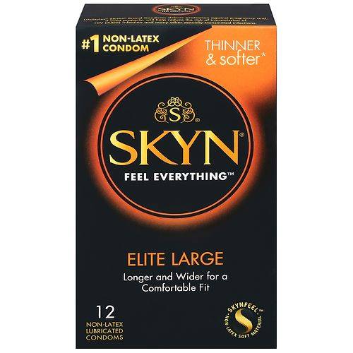 SKYN Elite Large Non-Latex Condoms Large - 12.0 ea