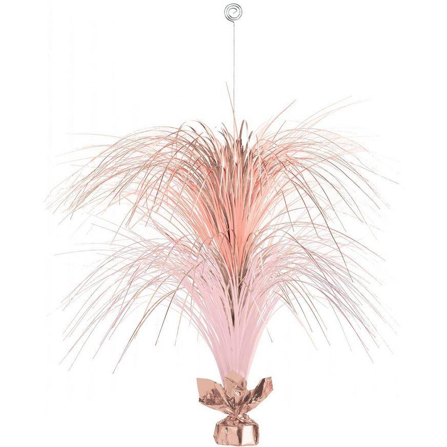 Party City Rose Gold Spray Centerpiece (28in)