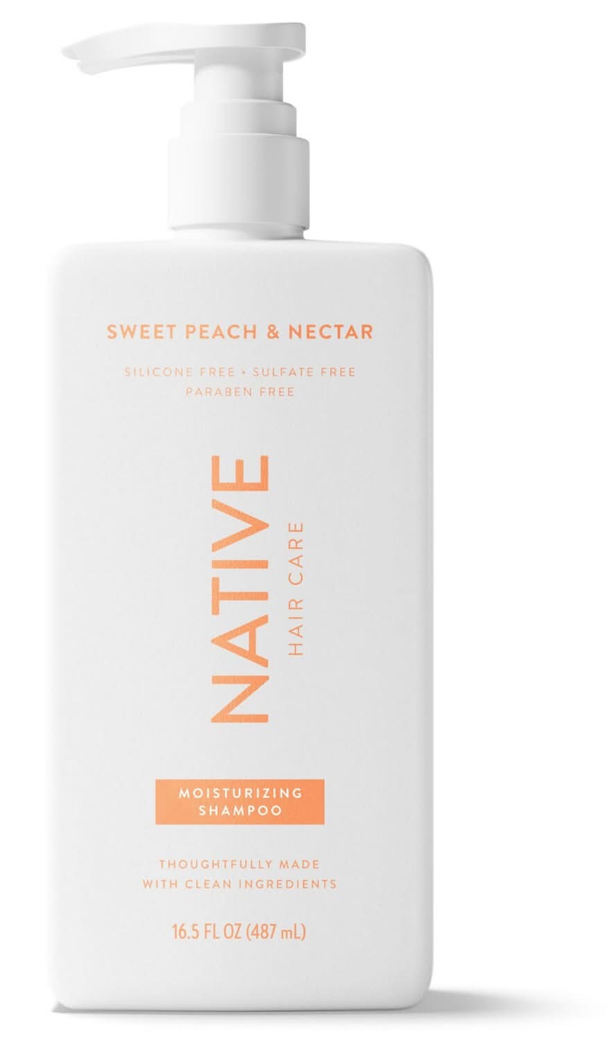 Native Moisturizing Shampoo, Sweet Peach-Nectar (16.5 fl oz)