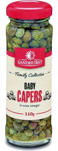 Sandhurst Family Collection Baby Capers in Vinegar (110g)
