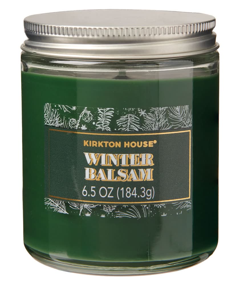 KIRKTON HOUSE Single Wick Candle Winter Balsam