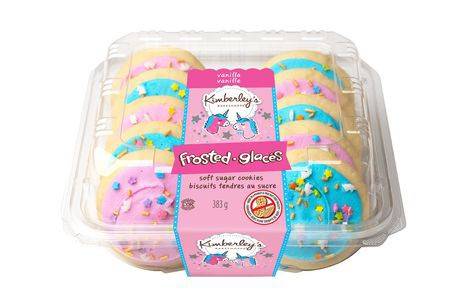 Kimberley's bakeshoppe kimberly's bakeshoppe biscuits givrés à la vanille licorne 10ct (quantité - 15 x 383g) - frosted unicorn cookies (10 units)