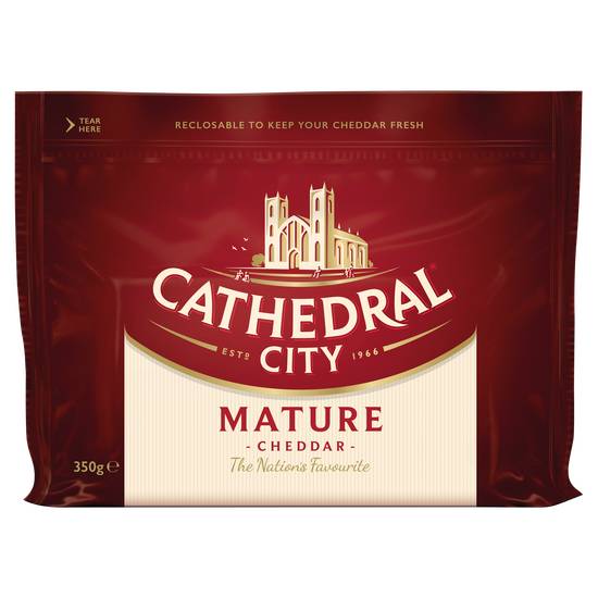 Cathedral City White Mature Cheddar (350g)