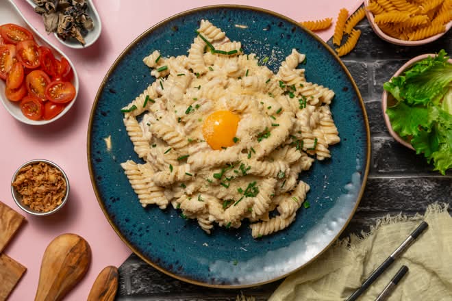 Pâtes à la carbonara