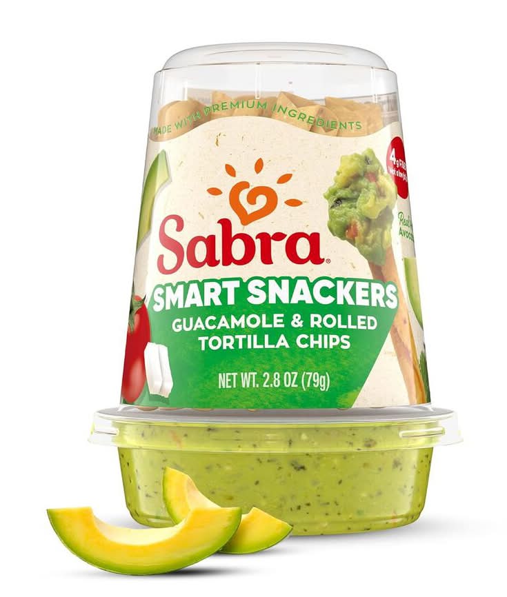 Sabra Snackers Classic Guacamole With Tostitos Dipping Rolls (2.8 oz)