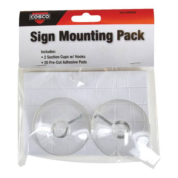 Cosco Sign Mounting Adhesive Set (22 ct)