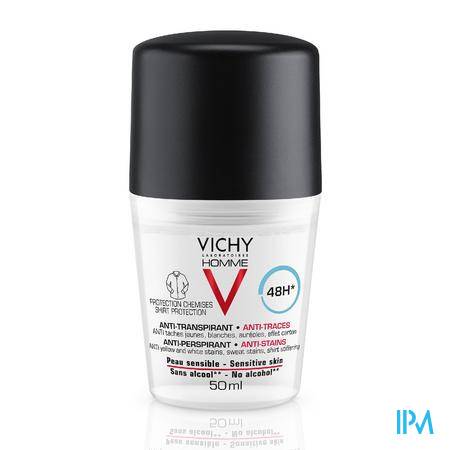 Vichy Homme Deo A/trans A/tra.prot. 48h Bille 50ml Déodorant - Soins du corps