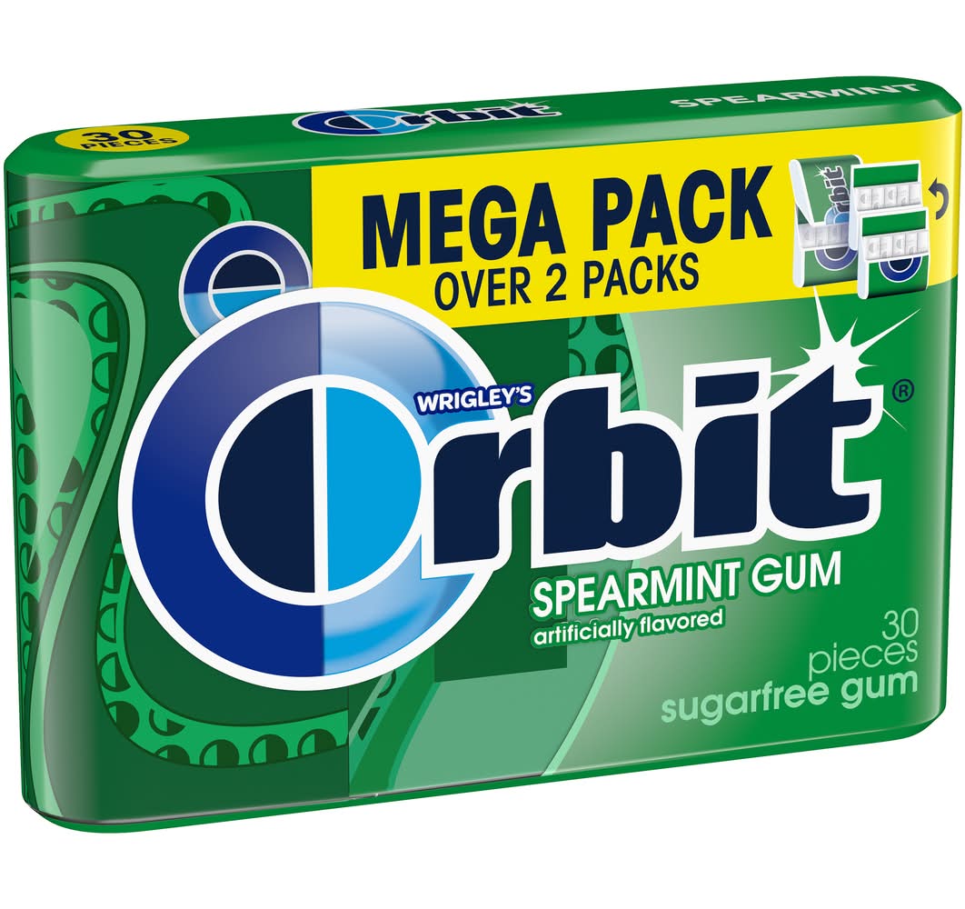Orbit Wrigley's Spearmint Gum (6 lbs)
