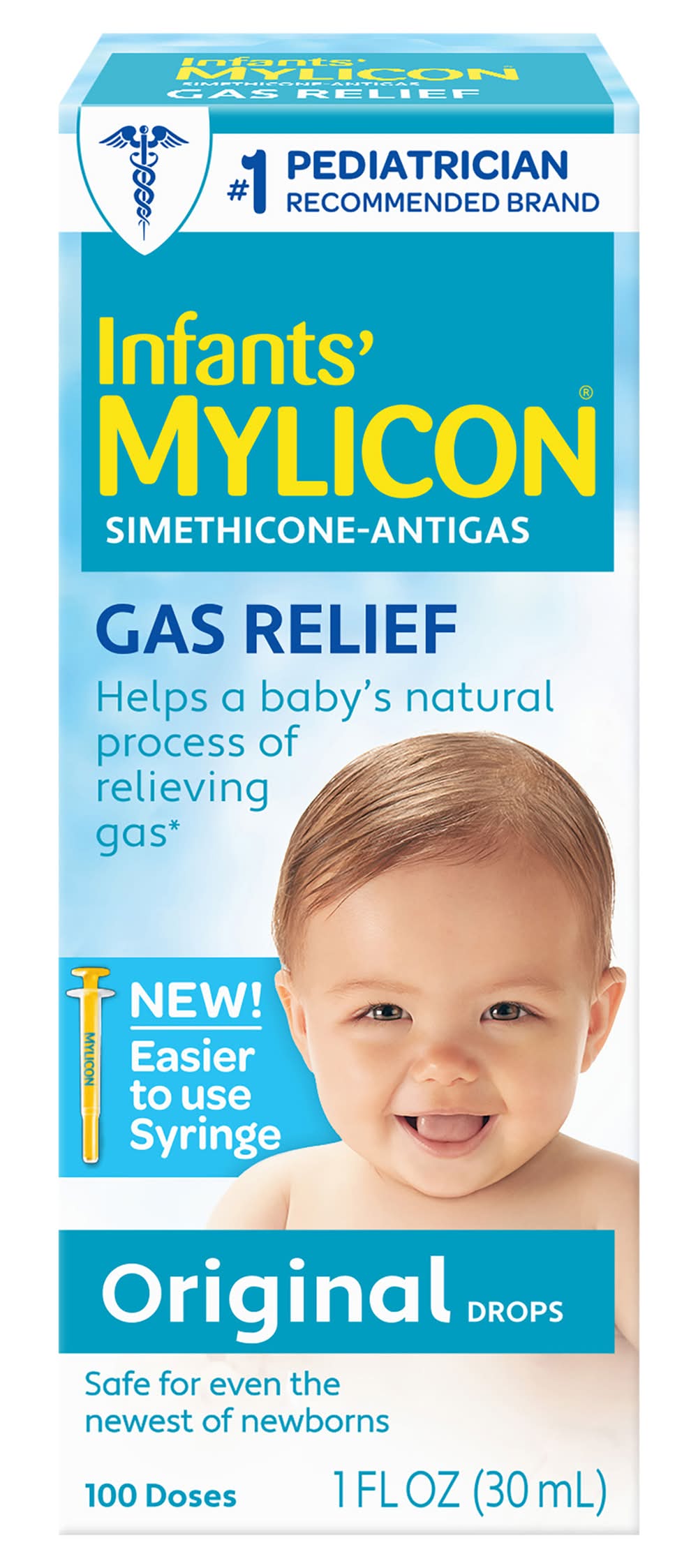 Infants' Mylicon Baby Gas Relief Original Drops (1 fl oz)