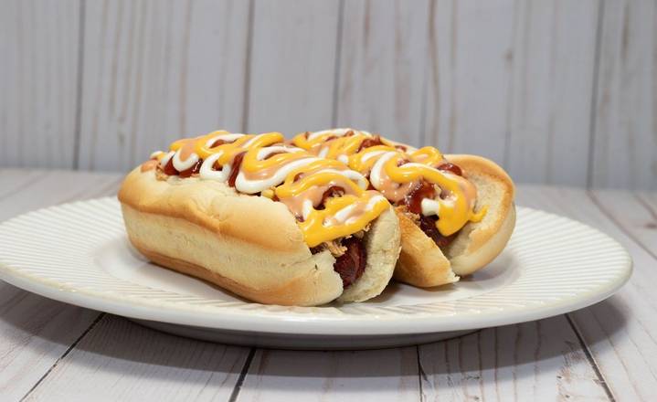 2 Dominican style Hotdog