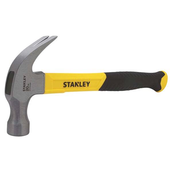 Stanley Curve Claw Fiberglass Hammer