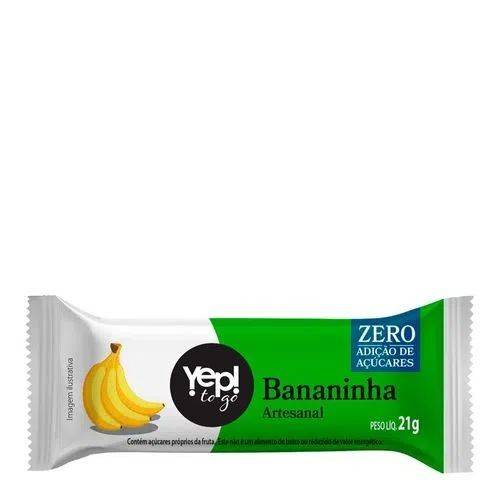 Yep to go bananinha artesanal zero açúcar (21g)