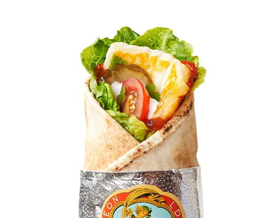 Grilled Halloumi Wrap