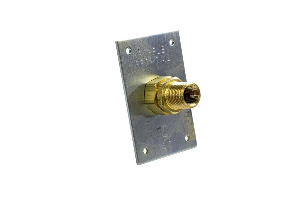 PRO-FLEX Termination Plate with Fitting- 1/2-in | PFST12C?