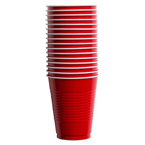 Party Dimensions Red Cup (16x 18oz counts)