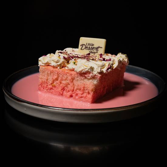 Pink Rose Milk Cake