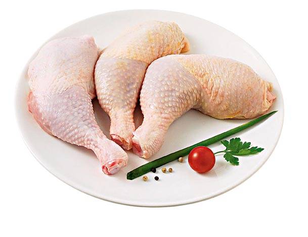 Coxa e sobrecoxa de frango congelada (embalagem: 1.8 kg aprox)