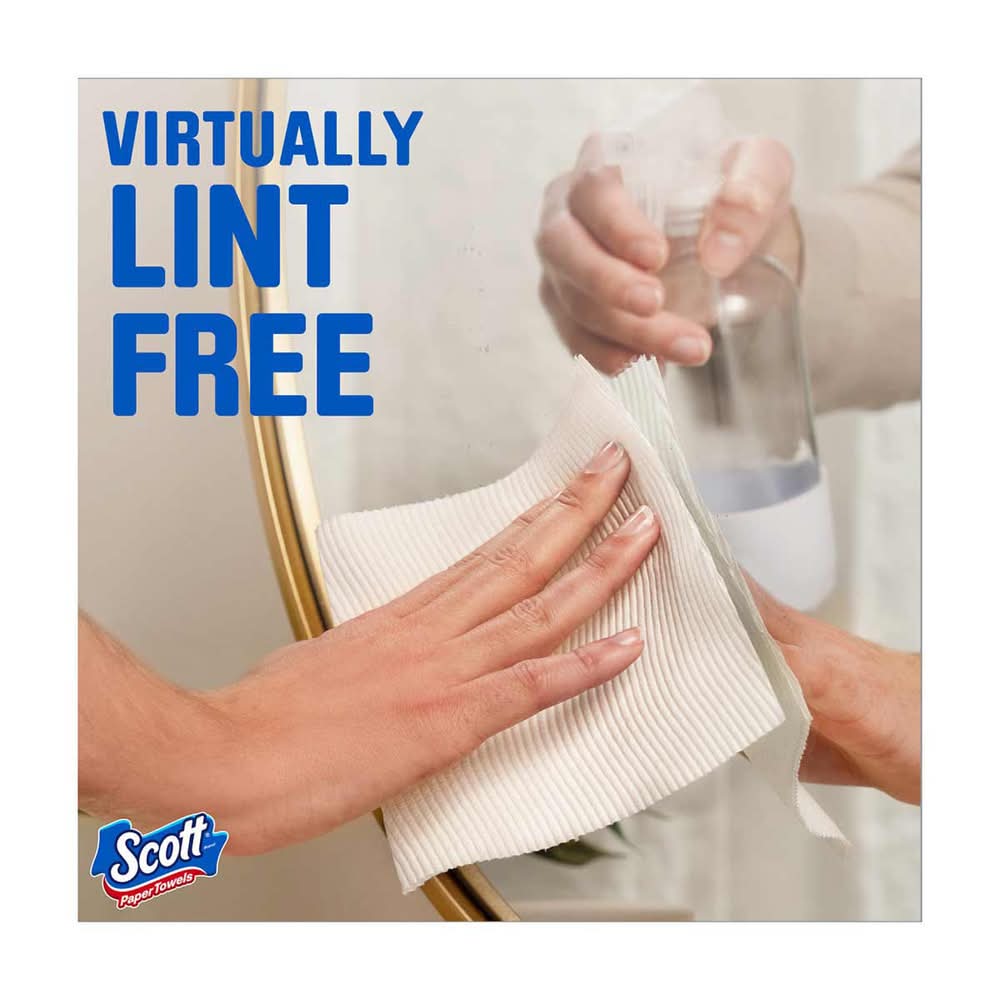 Scott Paper Towels Choose-A-Sheet 6 Double Rolls - 108 Sheets Per Roll 6 Ct