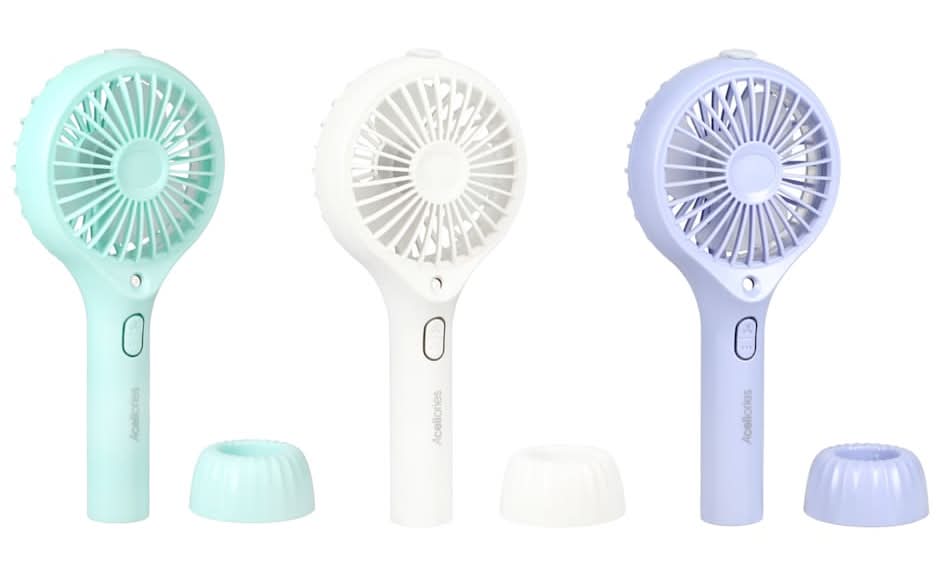 Acellories Coolme Portable Handheld Misting Fan, Assorted
