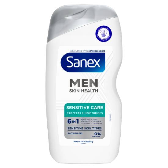 Sanex Men Skin Health Sensitive Care Shower Gel