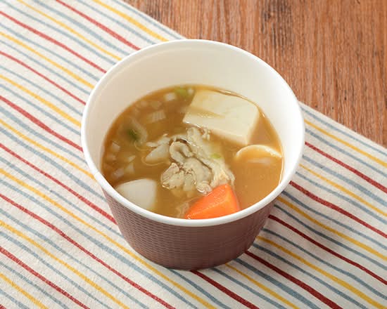 おにぎり浅草宿六監修 赤だし仕立ての豚汁*