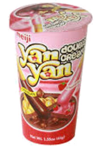 Meiji Yan Yan Biscuit Double Cream (44g)