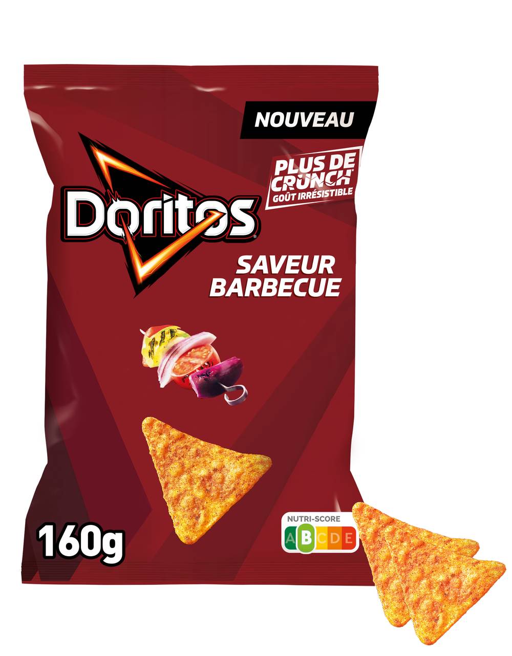 Doritos - Chips tortilla, barbecue (160g)