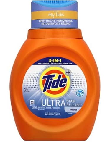 Tide Ultra Stain Release Liquid Laundry Detergent 25oz