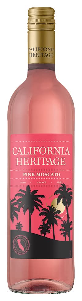California Heritage Pink Moscato (750 ml)
