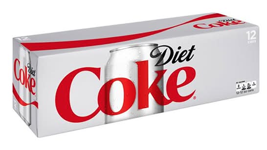 Diet Coke Soda 12 oz Box 12 Ct