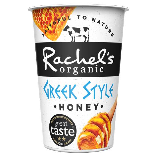Rachel's Organic Greek Style Honey Naturally Bio-Live Yogurt