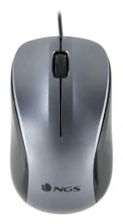 Ratón Óptico NGS con conexión USB-A - Gris