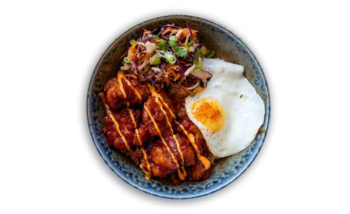 Karaage Chicken Donburi 唐扬鸡肉盖饭