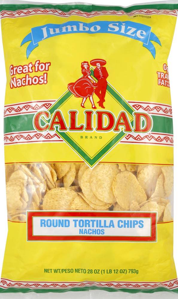 Calidad Round Tortilla Chips (1.81 lbs)