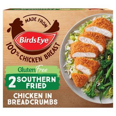 Birds Eye Gluten Free Southern Fried Chicken in Breadcrumbs (180g)