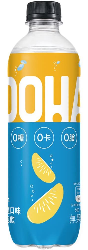 OOHA 柚子海鹽氣泡飲 (500 mL)