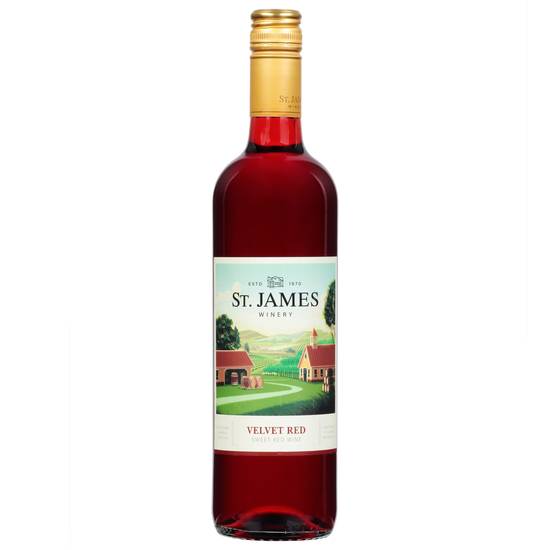 Saint James James Velvet Red Wine (750 ml)