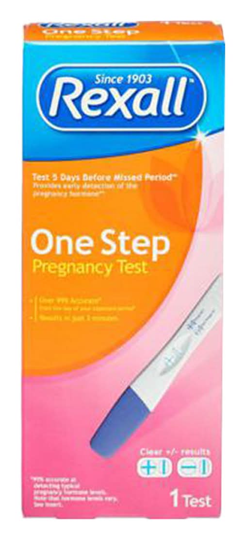Rexall One Step Pregnancy Test 1 Ct