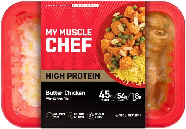 My Muscle Chef High Protein Butter Chicken Pilaf 360g