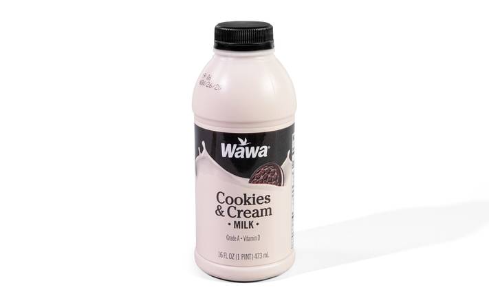 Wawa Cookies & Cream Milk, 16 oz