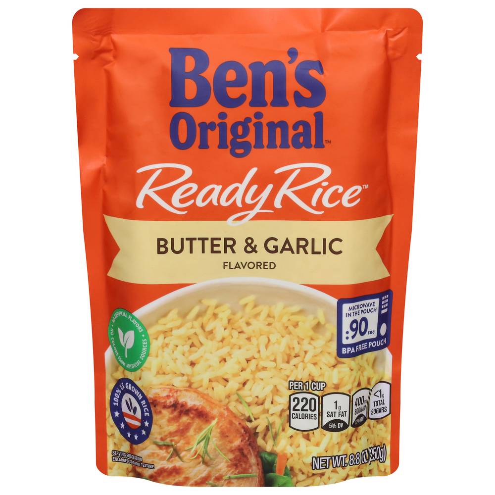 Ben's Original Ready Rice Butter & Garlic Flavored Rice